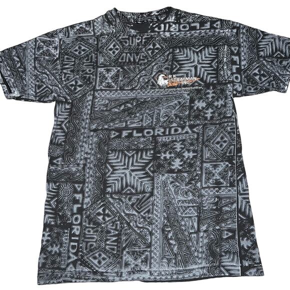 Vintage 90s graphic Harley Davidson Dealers Convention AOP RK Stratman T-Shirt - Picture 2 of 8